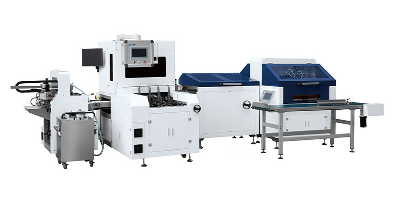 CCD Automatic Foldable Box Cover Making Machine