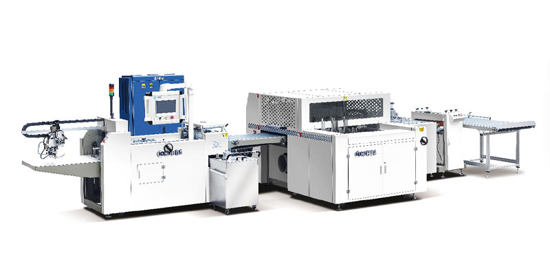 Automatic Inner Paper Gluing & Laminating Machine