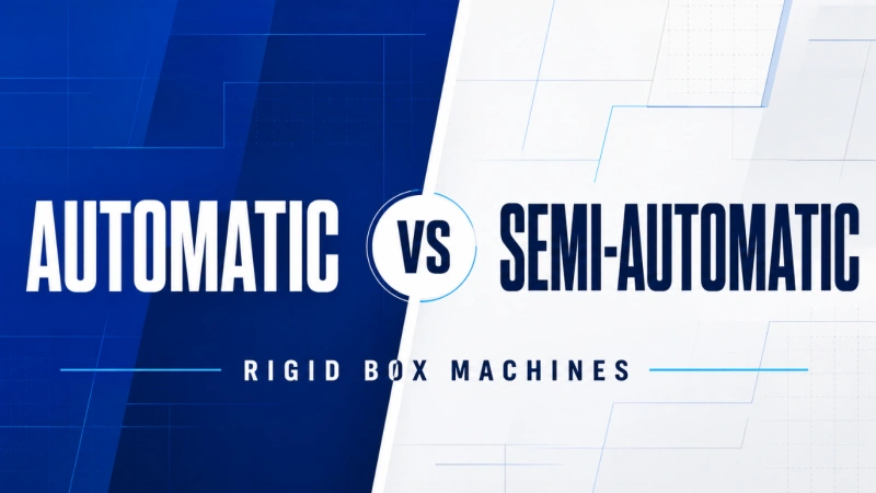 Automatic vs Semi-Automatic Rigid Box Machines